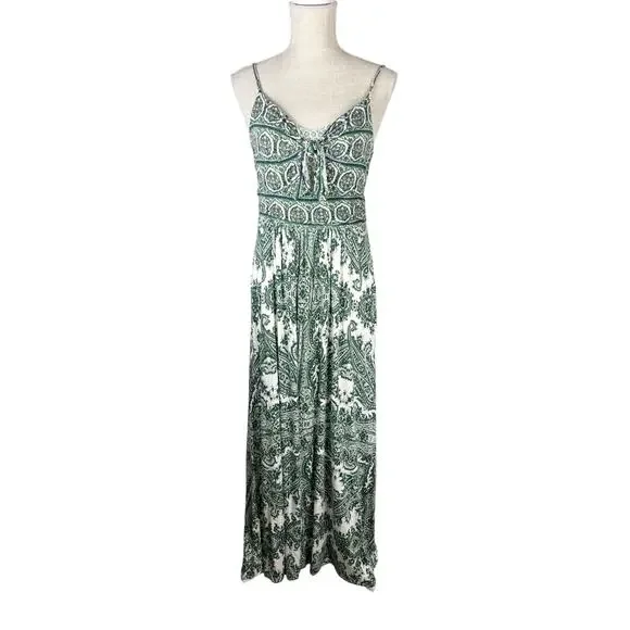 Moulinette Soeurs Anthropologie Brisbane Maxi Dress Women's Medium Paisley Print - Picture 2 of 11